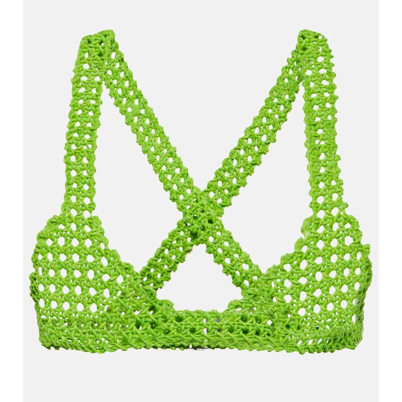 Roberta Einer Element crochet cotton bralette 68334156