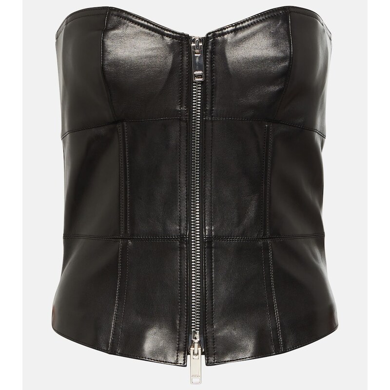 Isabel Marant Etna leather bustier 68246565