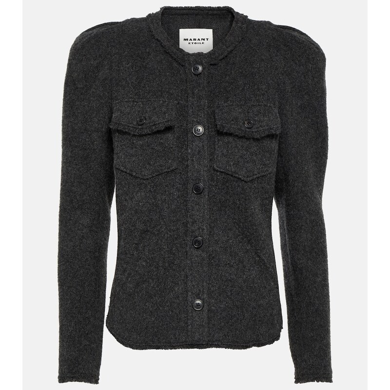 Marant Etoile Nelly tweed jacket 68190818