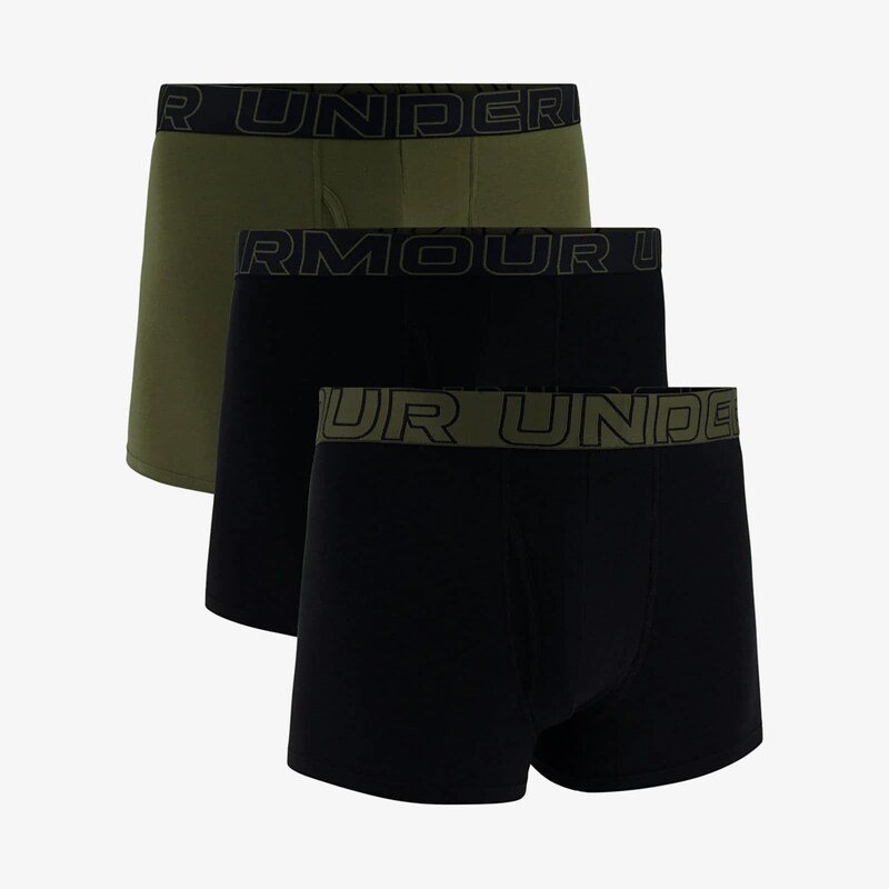Boxerky Under Armour M Perf Cotton 3In 3-Pack Multicolor M 66354597