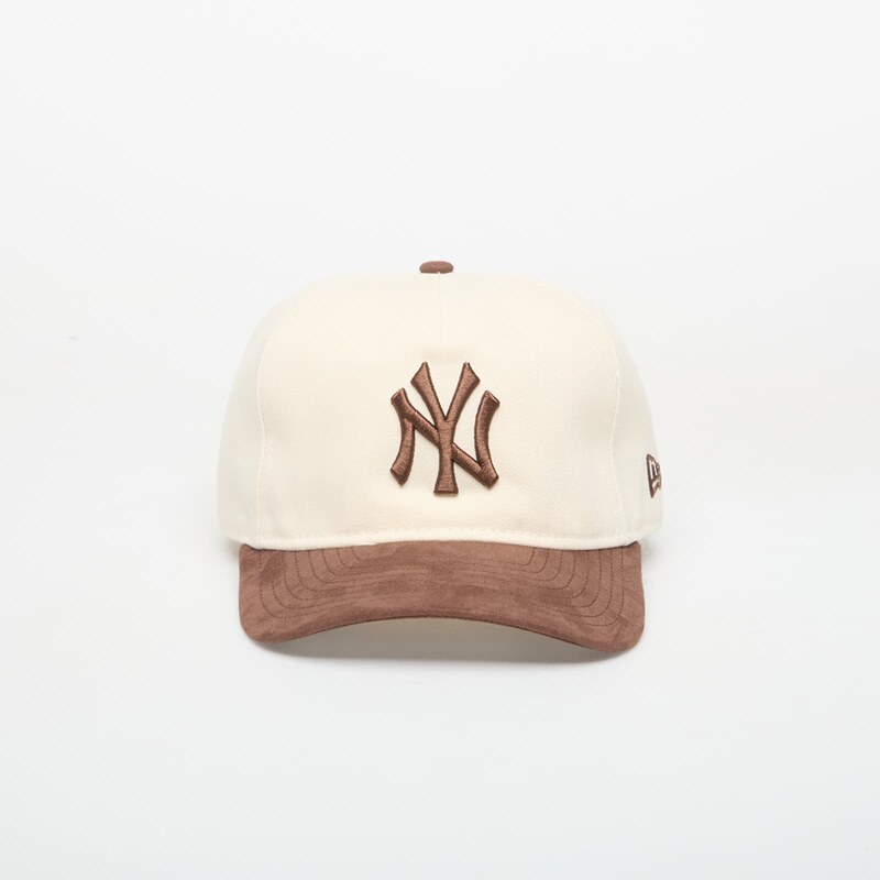 Šiltovka New Era 9FIFTY Aframe MLB Suede Visor New York Yankees Beige 67591390