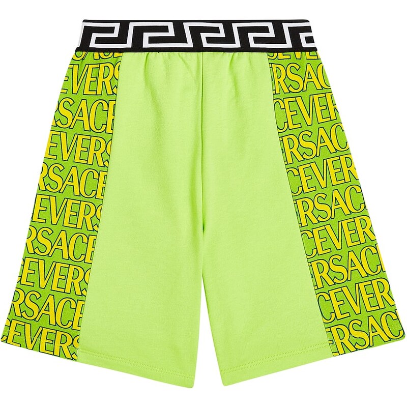Versace Kids Versace Allover cotton jersey shorts 68182426