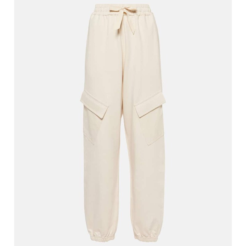 Jil Sander Cotton jersey cargo pants 68105861
