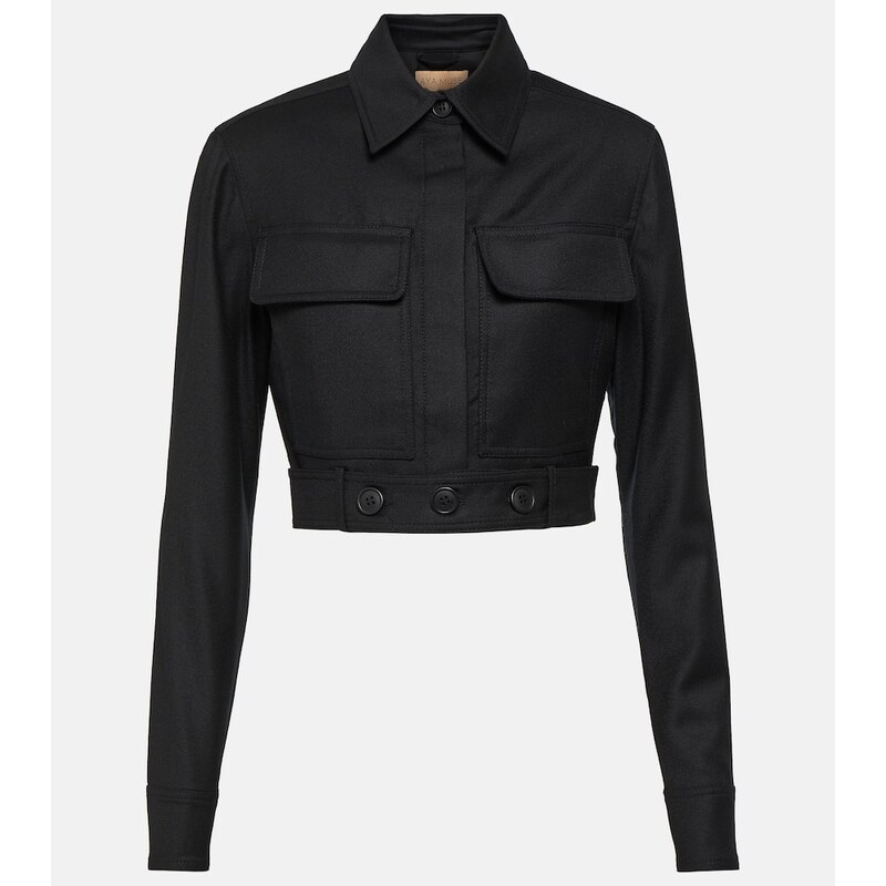 Aya Muse Myca cropped wool jacket 68105711