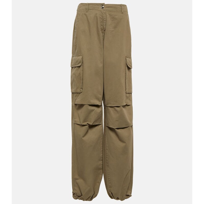 Coperni Wide-leg cotton cargo pants 68230834