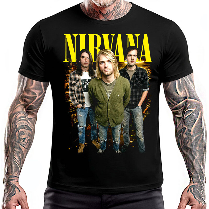 Fruit of the Loom Nirvana - Band Portrait (tričko) 67591463