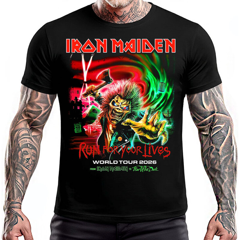 Fruit of the Loom Iron Maiden - Run For Your Lives World Tour 2026 67591456