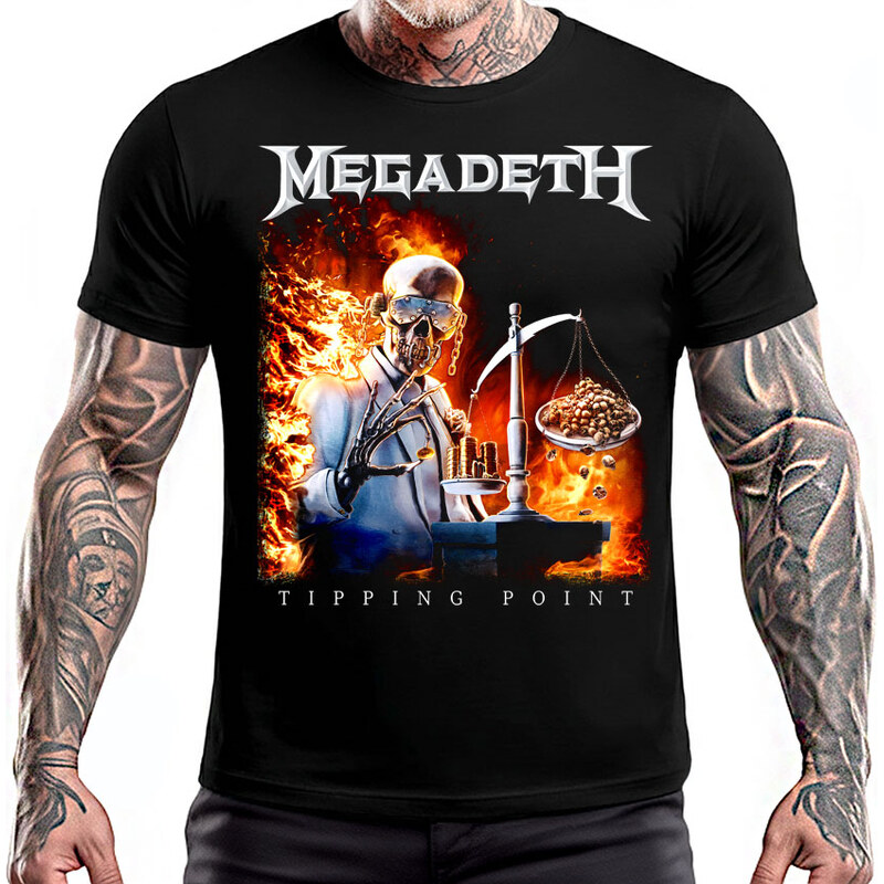 Fruit of the Loom Megadeth - Tipping Point (tričko) 67591457