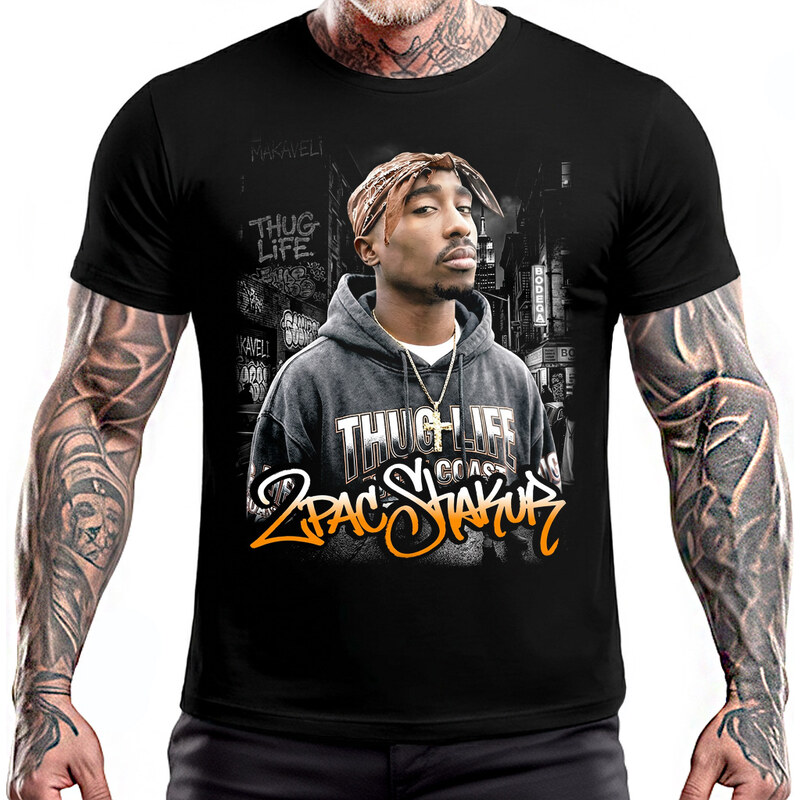 Fruit of the Loom Tupac Shakur - Thug Life (tričko) 67591458