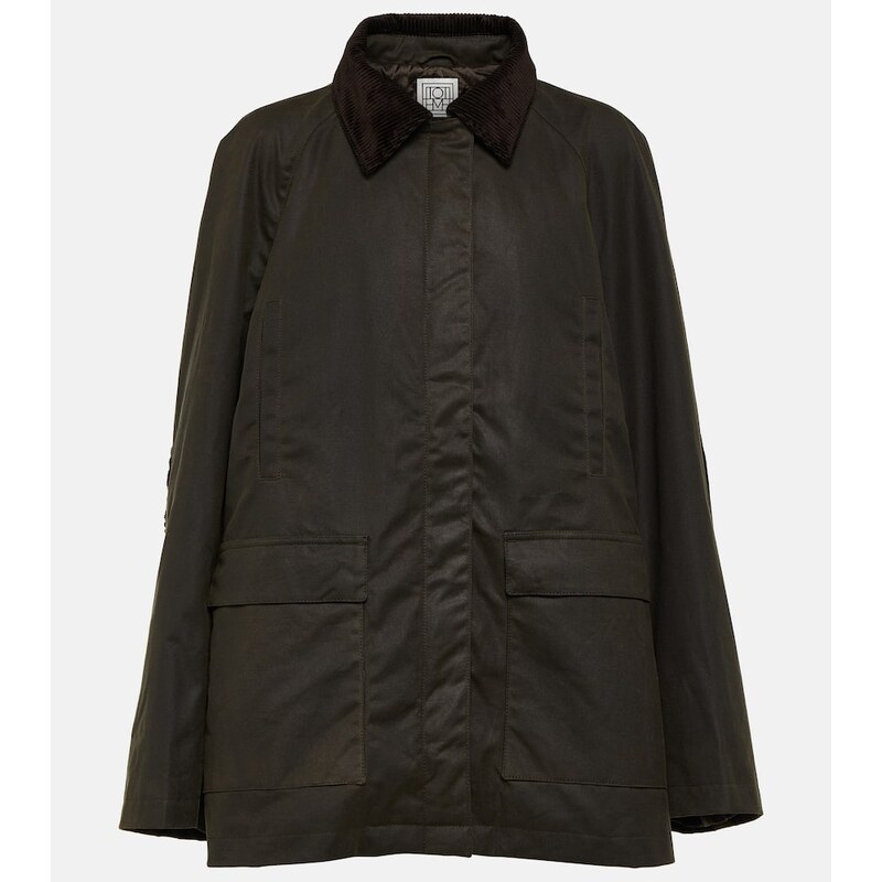 Toteme Country coated cotton jacket 67969312