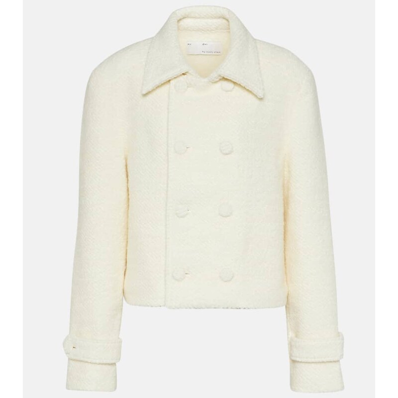 Xu Zhi Double-breasted wool-blend jacket 68290103