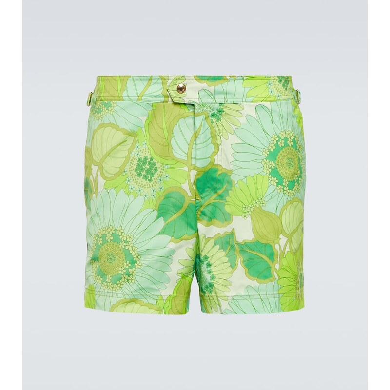 Tom Ford Printed swim trunks 68292480