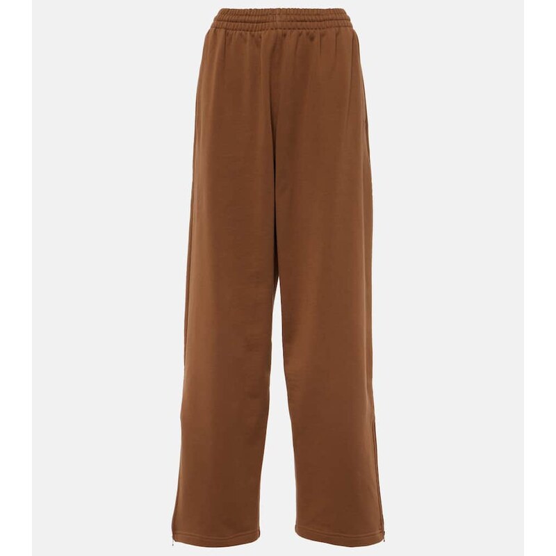 Wardrobe.NYC x Hailey Bieber cotton jersey track pants 68000443