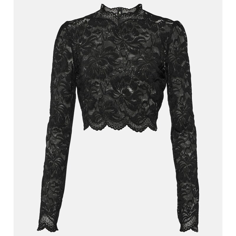 Rabanne Floral lace top 67939307