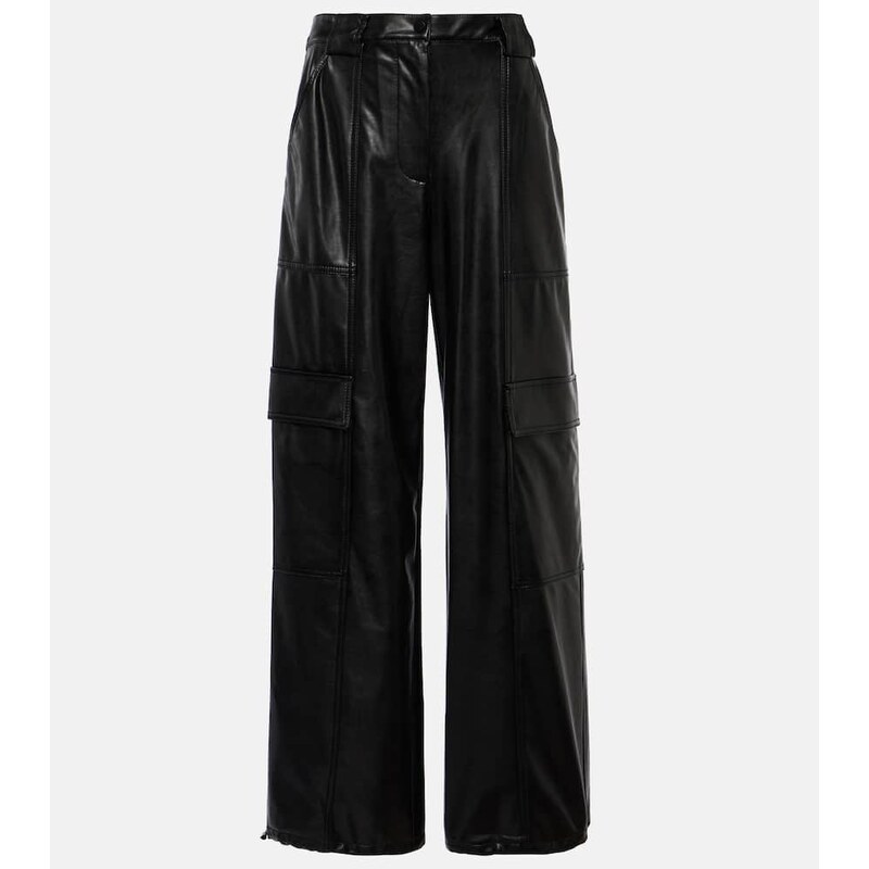 Simkhai Sofia faux leather cargo pants 67969659