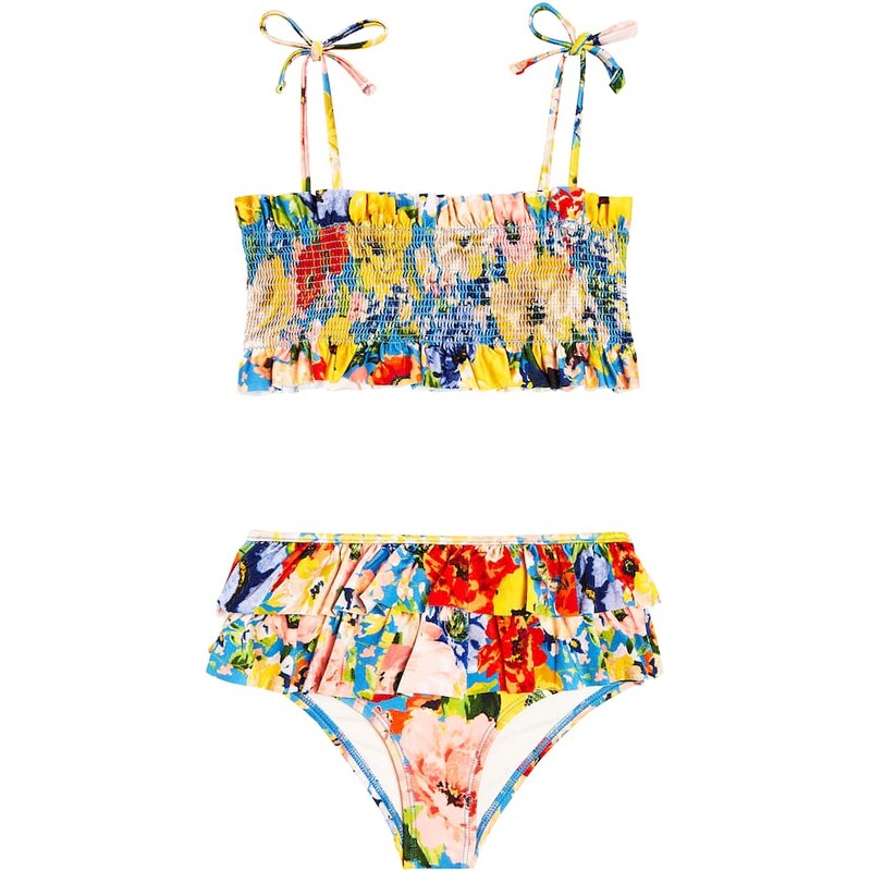 Zimmermann Kids Alight floral bikini 68000248