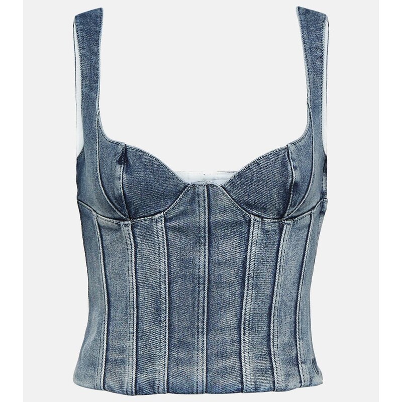 Off-White Denim bustier 68064025