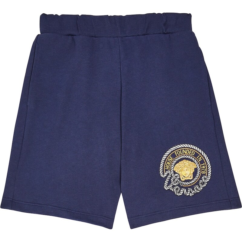 Versace Kids Medusa cotton jersey shorts 68117060