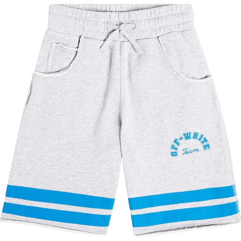 Off-White Kids Team 23 cotton jersey shorts 68421835