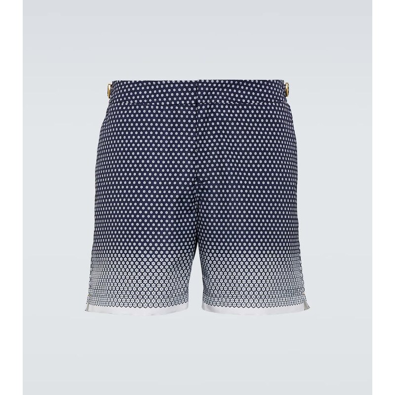 Orlebar Brown Bulldog printed swim trunks 68284087