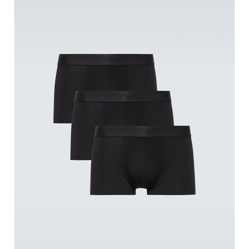Sunspel Set of 3 cotton-blend boxer briefs 68281741