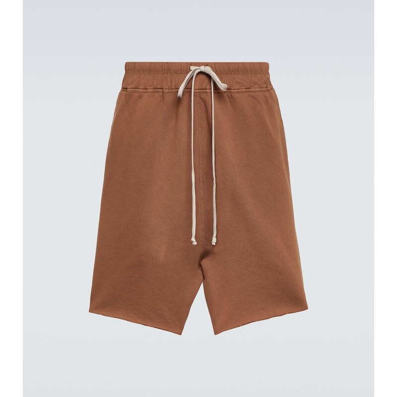Rick Owens Cotton jersey shorts 68129441