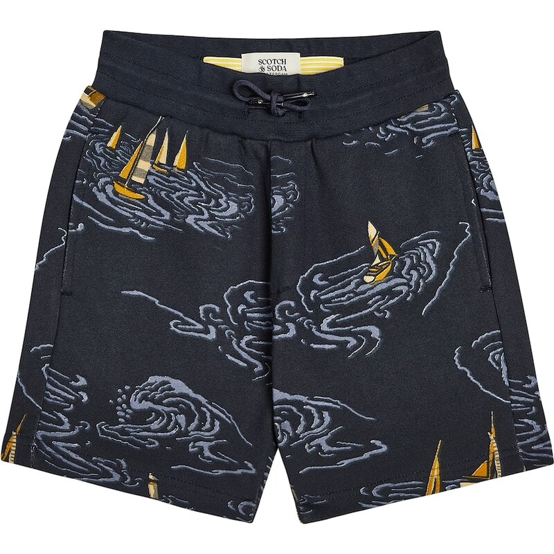 Scotch & Soda Kids Printed cotton shorts 67939111