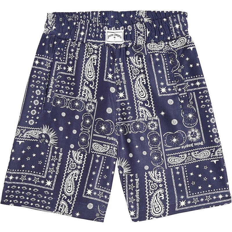 Palm Angels Kids Printed shorts 68317714