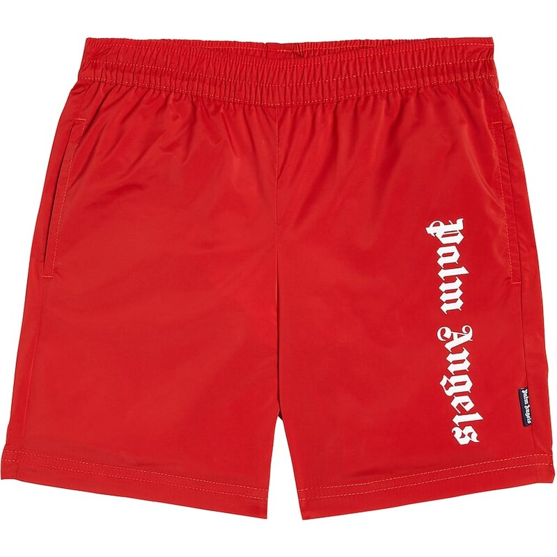Palm Angels Kids Logo swim trunks 68032491