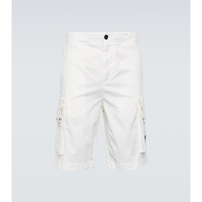 C.P. Company Cotton-blend twill cargo shorts 68113614