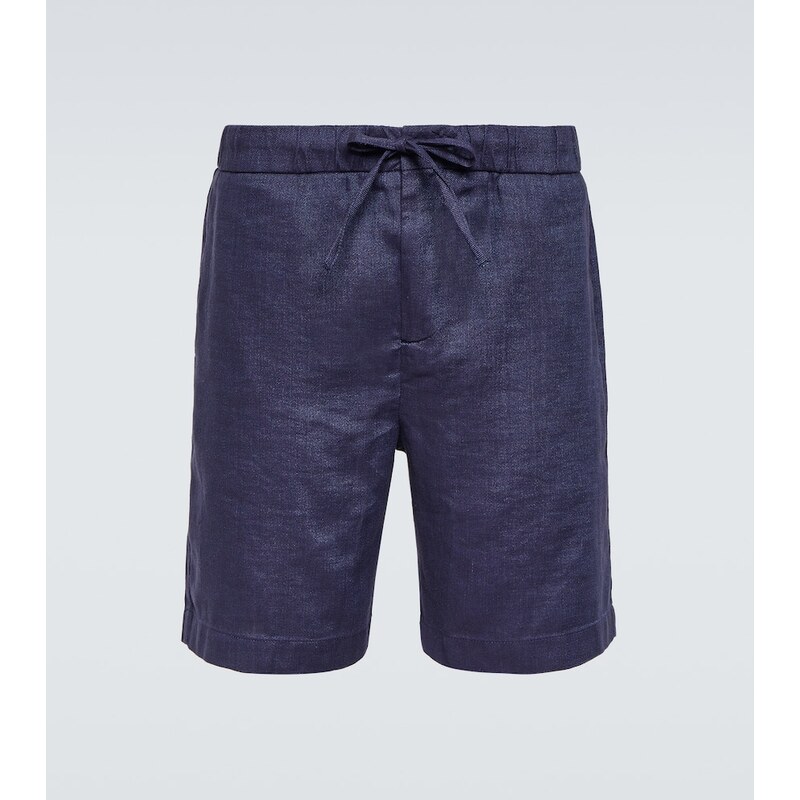 Frescobol Carioca Felipe linen and cotton shorts 68011011