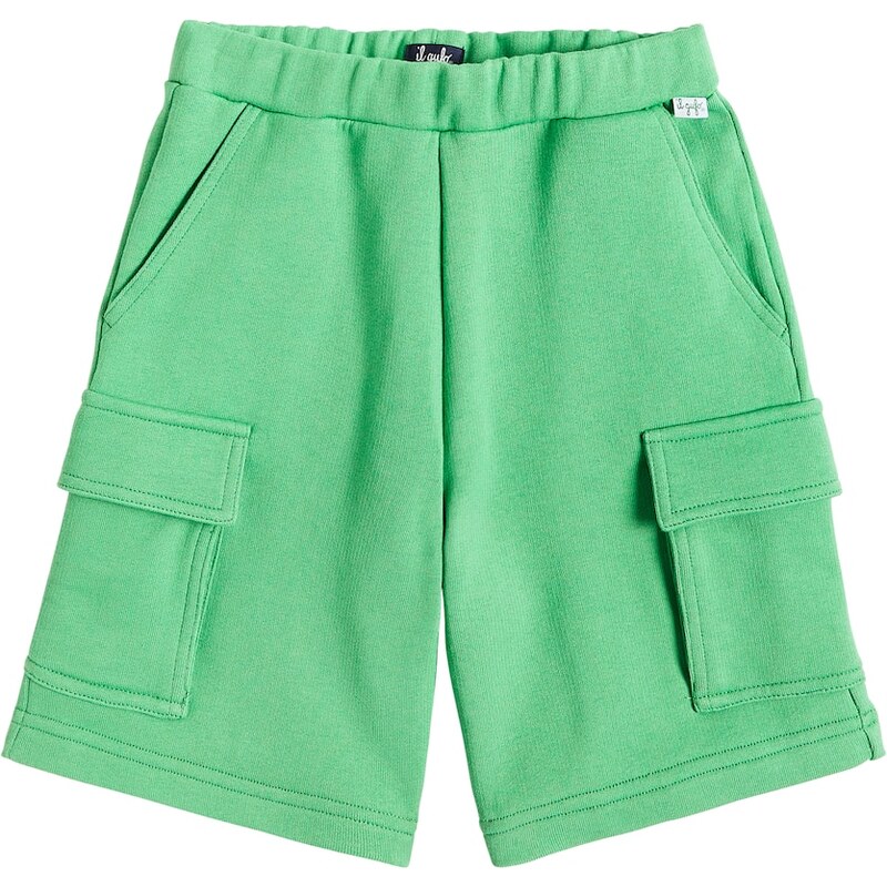 Il Gufo Cotton jersey Bermuda shorts 68409946