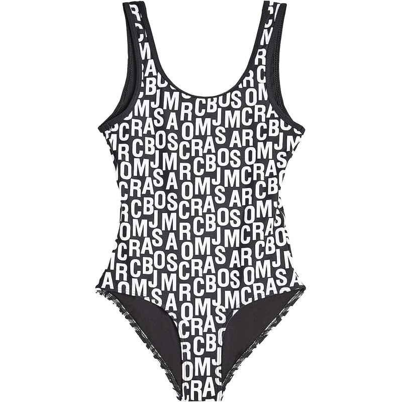 Marc Jacobs Kids Logo printed swimsuit 68230985
