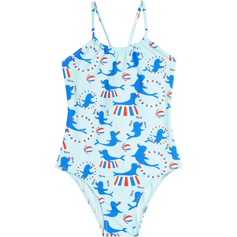 Vilebrequin Kids Gazette printed swimsuit 67939514