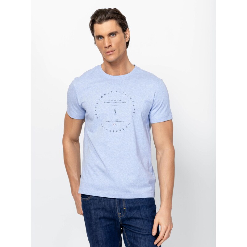 Heavytools Pánske Tričká s krátkym rukávom MABENI 67591876