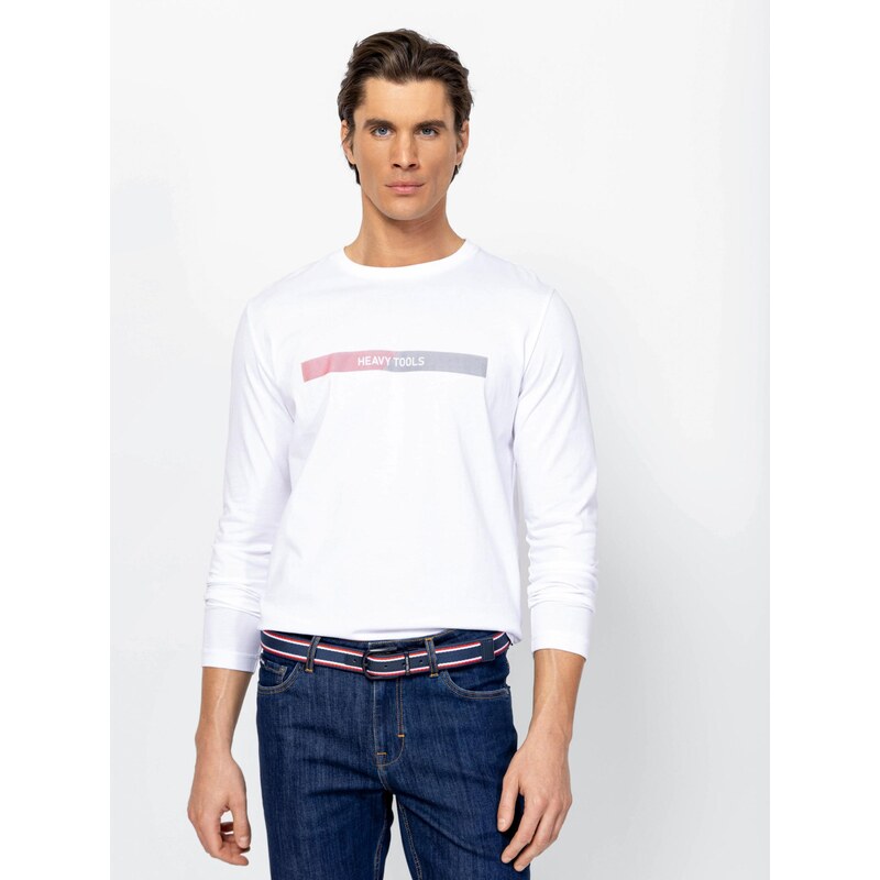 Heavytools Pánske Tričká s dlhým rukávom CANARO 67591872
