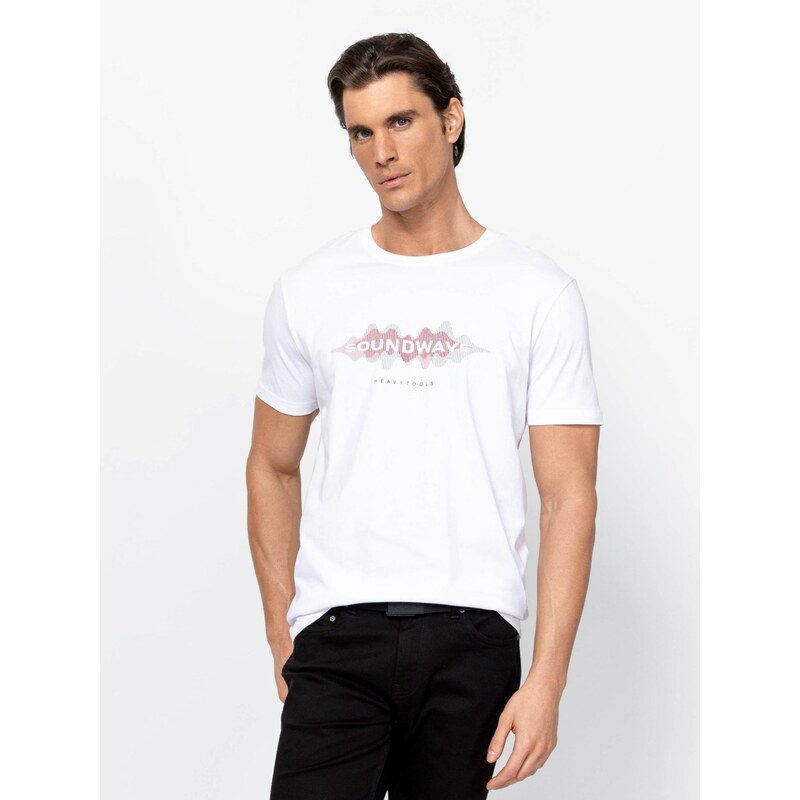 Heavytools Pánske Tričká s krátkym rukávom MALFATO 67591891