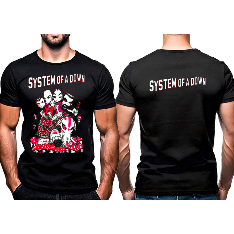 Fruit of the Loom System of a Down - Band Illustration (tričko) 67591907