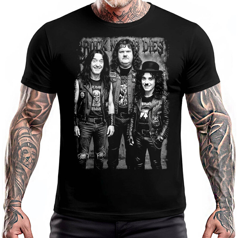 Fruit of the Loom Rock Never Dies (tričko) 67591909