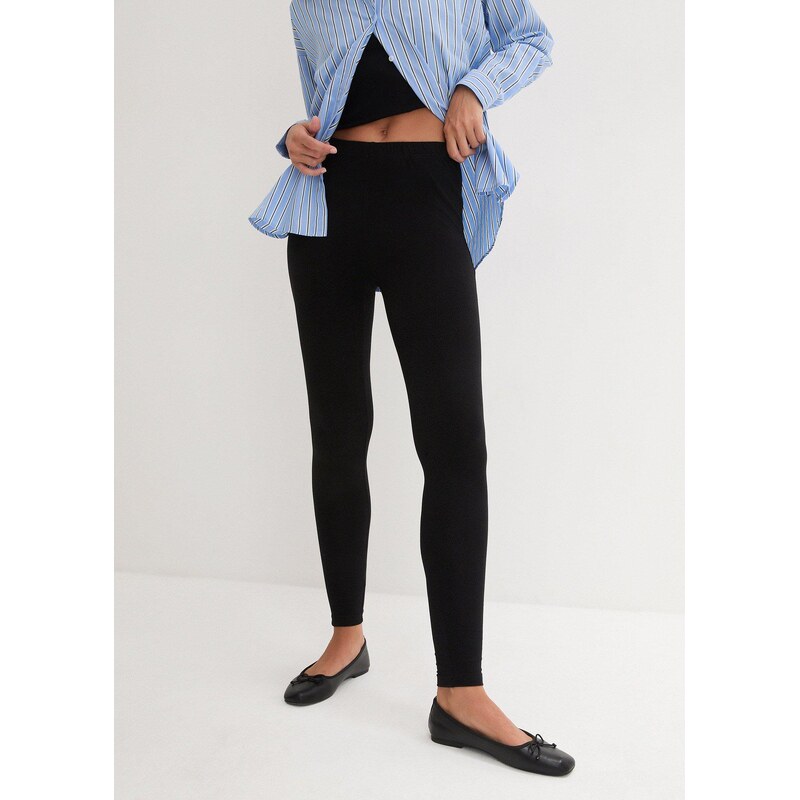 bonprix Legíny (2 ks), farba čierna 58376194