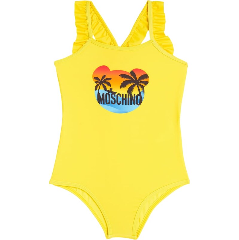 Moschino Kids Printed swimsuit 68064133