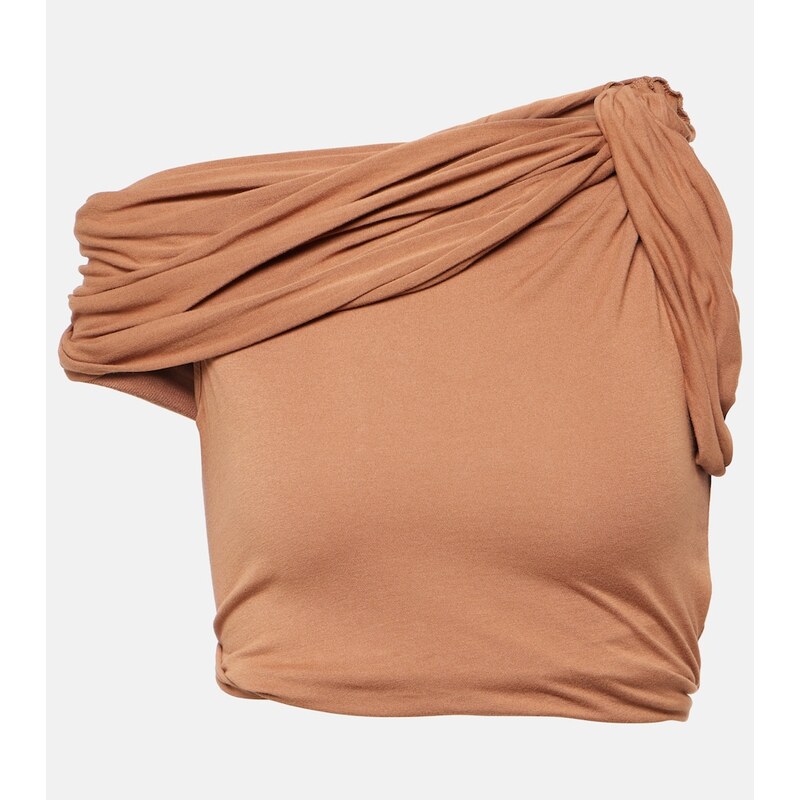 Rick Owens Lilies Sienna jersey crop top 68180350