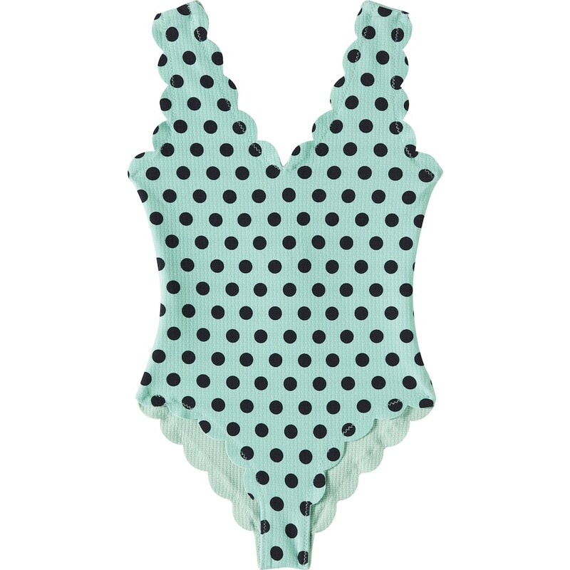 Marysia Bumby Bumby Charleston polka-dot scalloped swimsuit 67931593