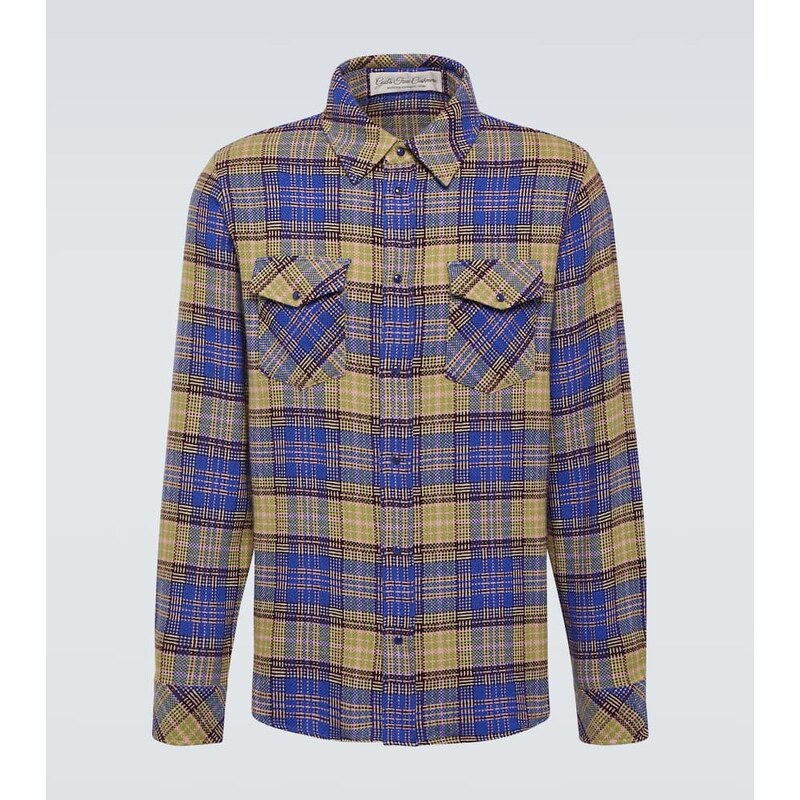 Gods True Cashmere Tartan cashmere shirt 67980662