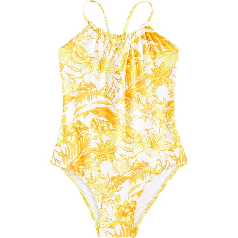 Vilebrequin Kids Gazette floral halterneck swimsuit 67990987