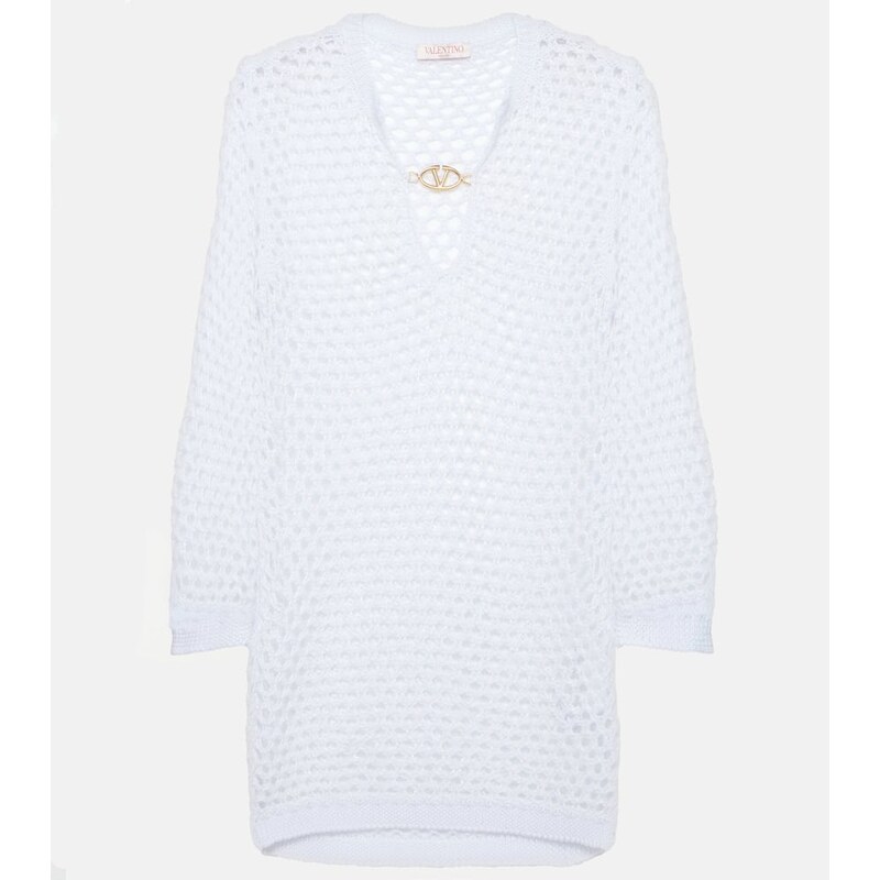 Valentino Fishnet beach dress 68069530