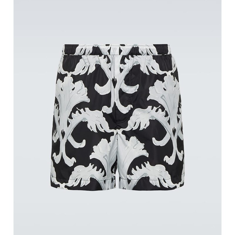 Valentino Printed swim trunks 68124857