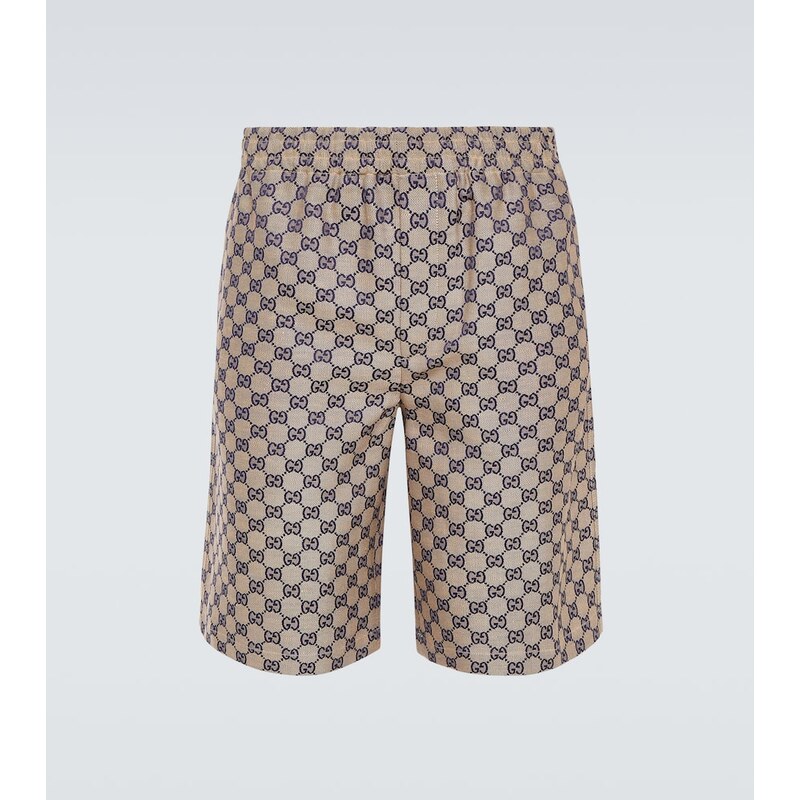 Gucci GG linen-blend shorts 68182840