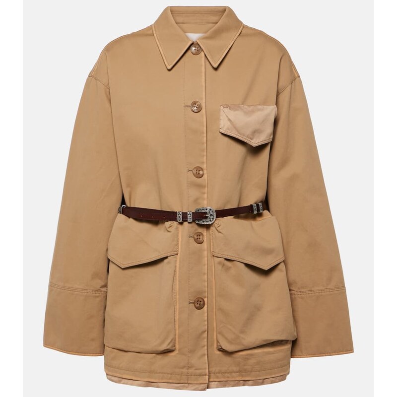 Dorothee Schumacher Perfect Match belted cotton jacket 67950261