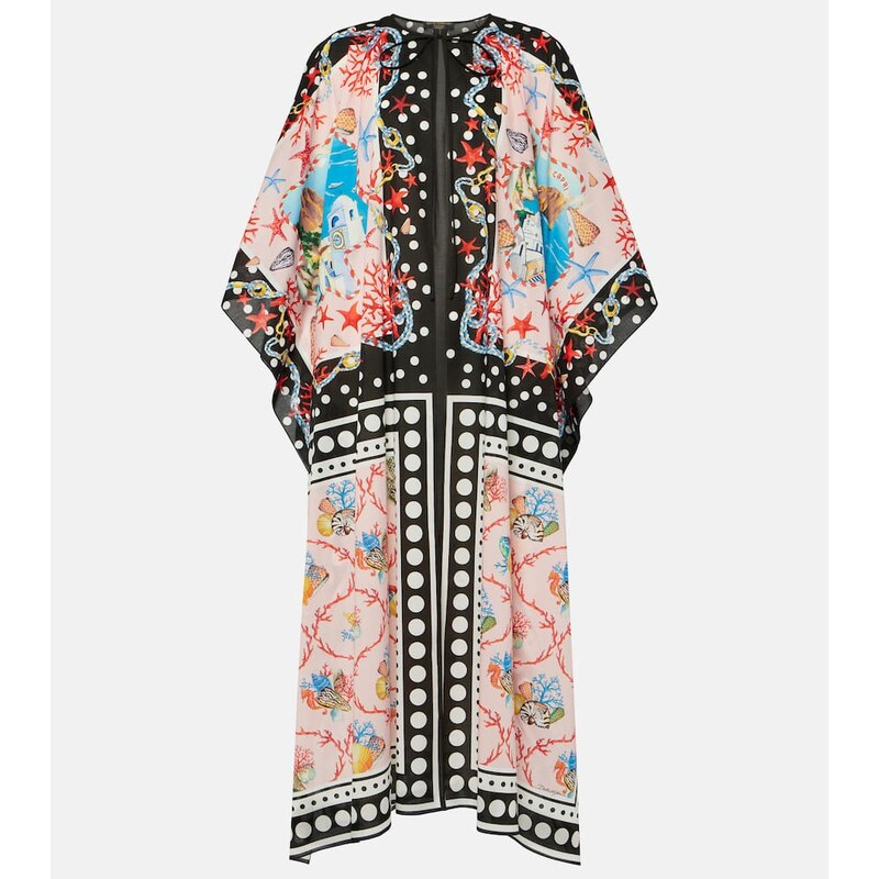 Dolce&Gabbana Capri printed cotton kaftan 68205999